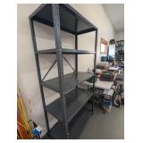 Metal 5-tier storage shelf approxim...