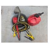 Heavy duty jumper cables, 2-Gallon ...