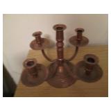 Copper and brass items...