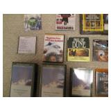 VHS tape lot. About 50 tapes includ...