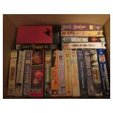 Large VHS tape lot around 80 tapes...