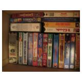 Large VHs tape lot around 80 tapes...