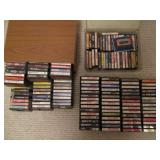 Large lot of cassette tapes around ...