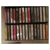 Large lot of cassette tapes around ...