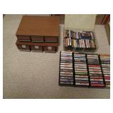 Large lot of cassette tapes around ...