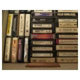 8 track tapes! Variety of genres...