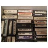 8 track tapes! Variety of genres...