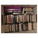 8 track tapes! Variety of genres...