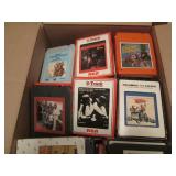 Mystery box of 8 track tapes...