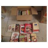 Assortment of cookbooks...