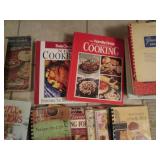 Assortment of cookbooks...