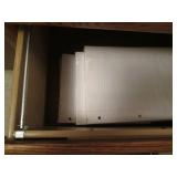 Wooden file cabinet 21" x 22" x 52"...