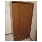 Wardrobe cabinet 30" X 24" X 60"...