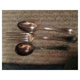 Simeon, George and Rogers silverwar...