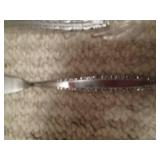 Vintage silverware 13 knives, 51 sp...