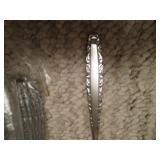 Vintage silverware 13 knives, 51 sp...