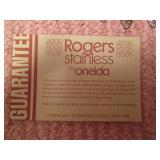 Rogers stainless by oneida 8 knives...