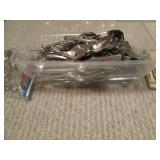 Assortment of silverware along with...