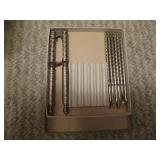 Assortment of silverware along with...