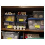 Contents of cabinet. Huge assortmen...