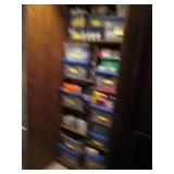 Contents of cabinet. Huge assortmen...