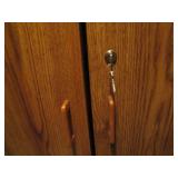 Storage cabinet only. Key included ...