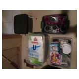 Furniture slides, small stool and v...