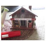 Placemat, Coca Cola birdhouse, flow...