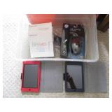 2 Amazon Kindles, USB keyboard mous...