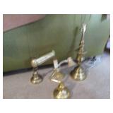 Table lamp and 3 desk lamps...