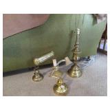 Table lamp and 3 desk lamps...