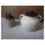 2 stoneware item...
