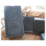 3 table lamps and 1 floor lamp...