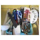 Assortment of dishes. Floral design...