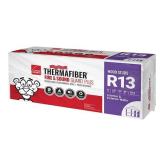 (9) Owens Corning R13 Thermafiber Fire and Sound Guard Plus Mineral Wool Insulation Batt 15 in. x 47 in.
