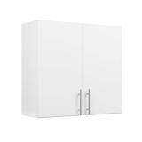 Composite Wall Mounted Garage Cabinet in White (32 in. W x 30 in. H x 12 in. D)