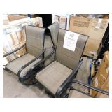 (6) Swivel Lawn Chairs