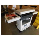 LOCO Series II 26 in. 2-Burner Digital Propane SmartTemp Flat Top Grill / Griddle in Chalk Finish with Enclosed Cart and Hood
