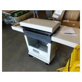 LOCO Series II 26 in. 2-Burner Digital Propane SmartTemp Flat Top Grill / Griddle in Chalk Finish with Enclosed Cart and Hood