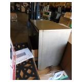 Loraine Champagne Glam Style Nightstand