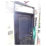 Exterior Entry Door With Window on Top