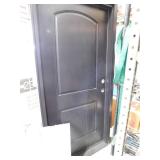 Exterior Entry Door With Window on Top