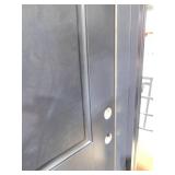 Exterior Entry Door With Window on Top