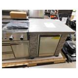 78 in. Pro Elite 5-Burner European Ledge Propane Gas Grill Island in Gray