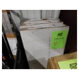 (3 boxes) 2 ft. x 4 ft. Radar Basic White Square Edge Lay-In Ceiling Tile, Case of 8 (64 sq. ft)