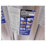 Lot of 4-- 48 in. x 125 ft. Double Reflective Insulation Radiant Barrier