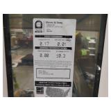 32 in. x 80 in. Legacy 6 Lite 3/4 Lite Clear Glass Right Hand Inswing White Primed Fiberglass Prehung Front Door