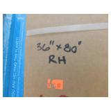 RH Door 36 x 80