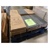 16 cases--Montauk Black 12 in. x 24 in. Gauged Slate Floor and Wall Tile (10 sq. ft. / case)