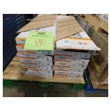 14 cases--Lifeproof Chevron Dusk Cherry 22 MIL x 12 in. W x 28 in. L Click Lock Waterproof Luxury Vinyl Plank Flooring (18.9 sq. ft./Case)
